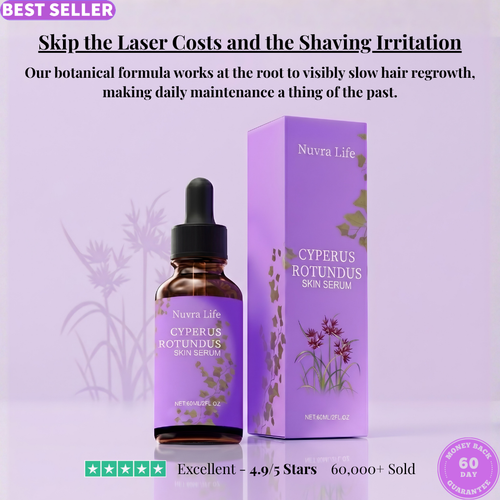 Cyperus Rotundus Oil for Hair Reduction