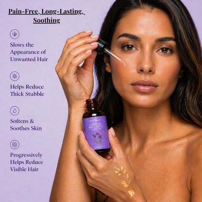 Cyperus Rotundus Oil for Hair Reduction