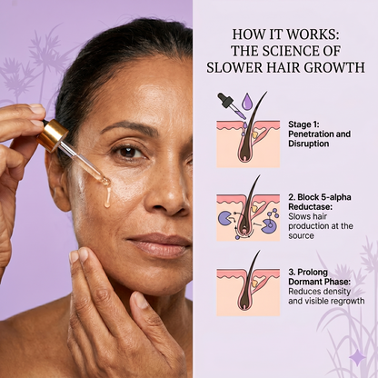 Cyperus Rotundus Oil for Hair Reduction