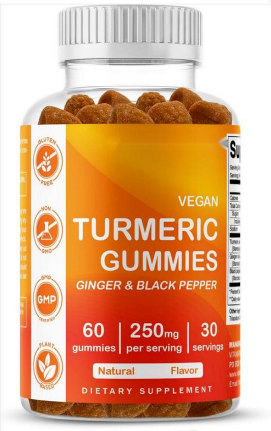 Turmeric Gummy With Black Pepper Extract